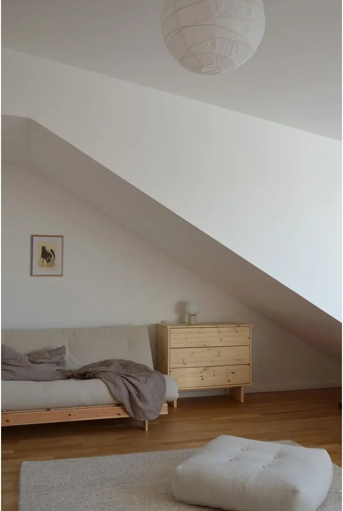 Kommo természetes komód borovi fenyőből - Karup Design