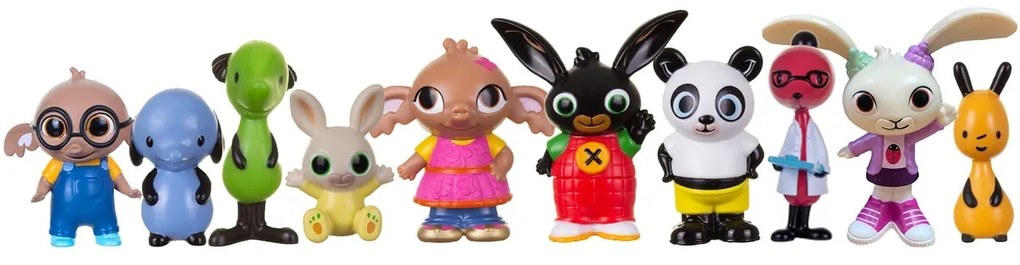 Bing és barátai készlet, 10 figura
