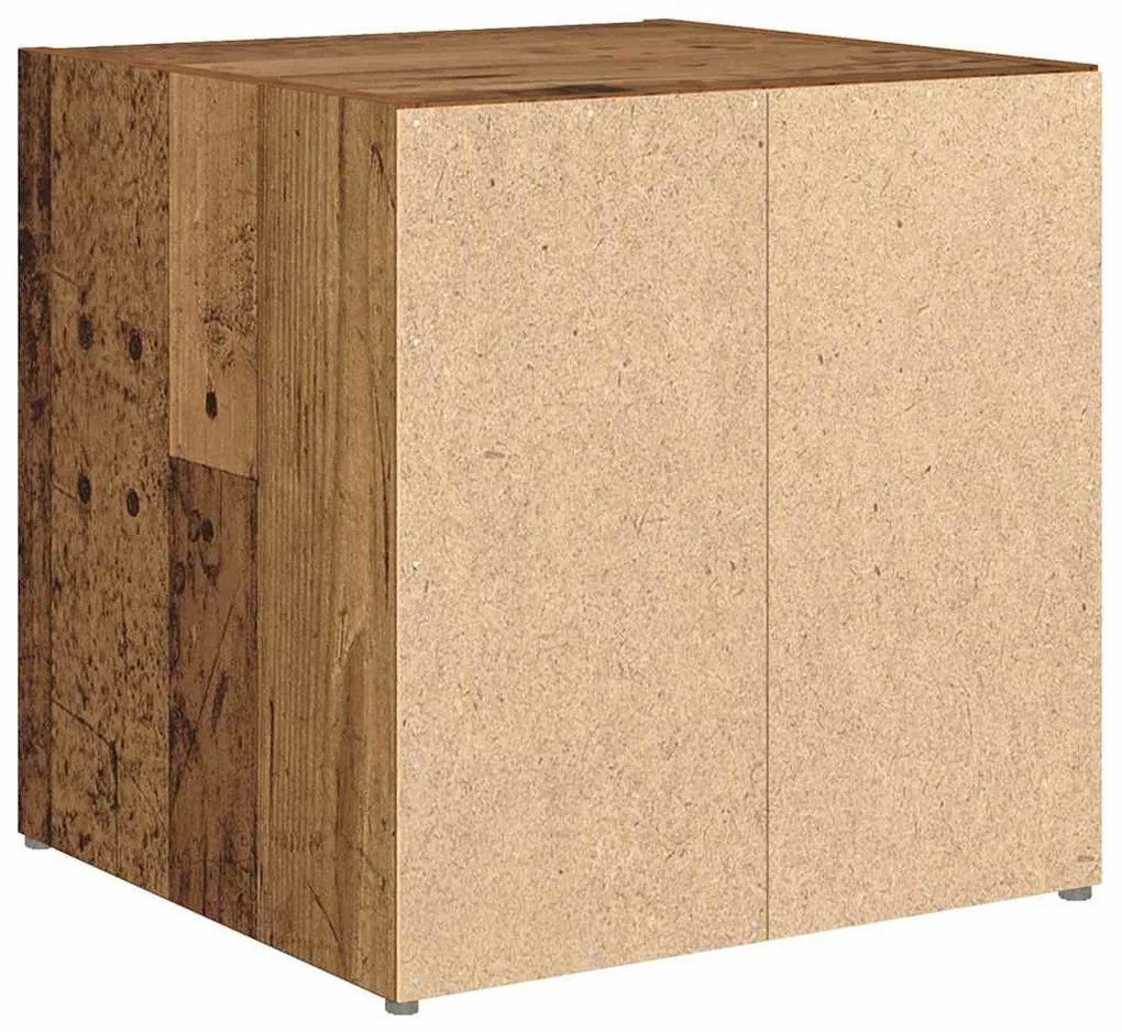 TV szekrény 2 pcs Barna 37 x 35 x 37 cm Faanyag