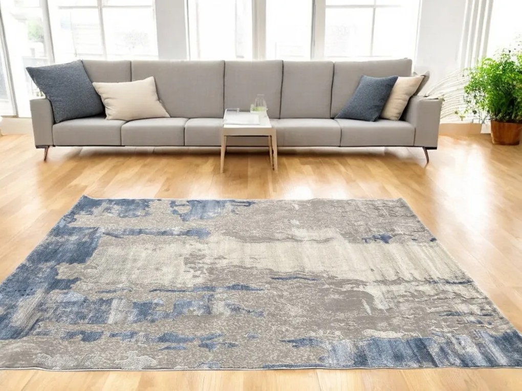Veston 51273 kék modern szőnyeg 120x170 cm