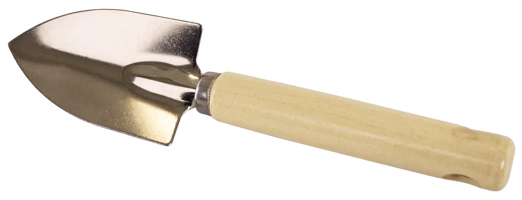 Kerti szerszámok, 3 db-os szett, természetes fa/ezüst, VERDE