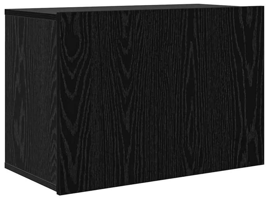 TV falit kabinet szett 5 pcs Musta tammi Faanyag