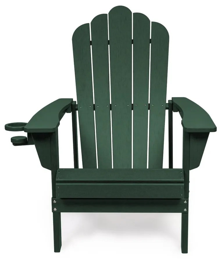 Zöld műanyag kerti fotel Adirondack – Bonami Selection