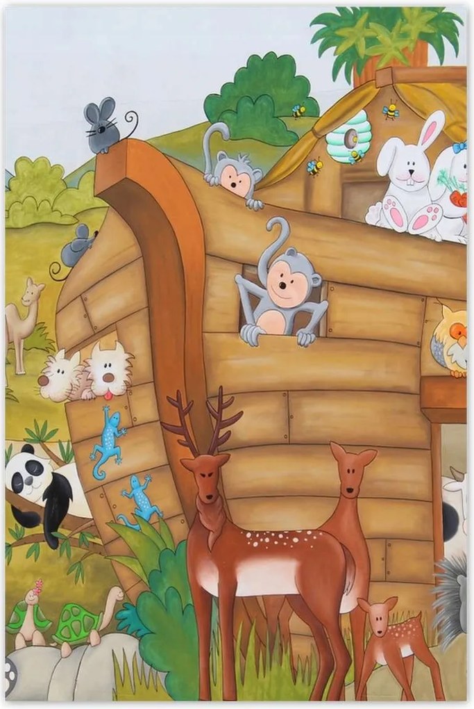 Poszterek 80x120 Noé bárkája Állatok