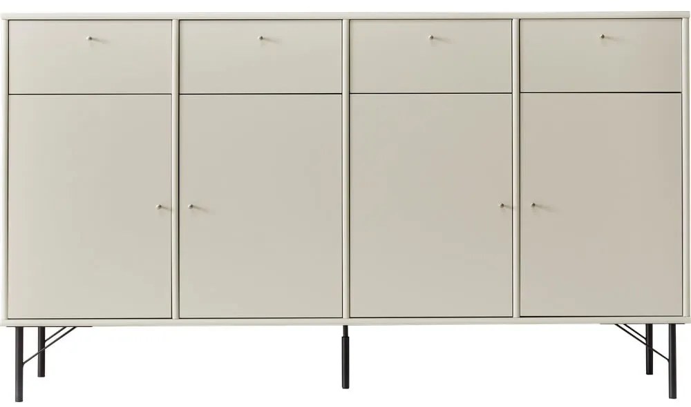 Krémszínű alacsony komód 176x100 cm Mistral - Hammel Furniture