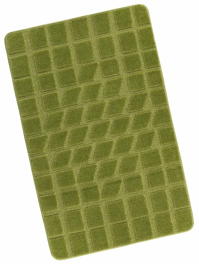 Standard Mech fürdőszobaszőnyeg, zöld, 60 x 100 cm