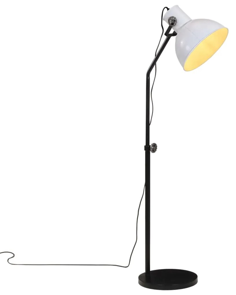 fehér állólámpa 25 W 30x30x90-150 cm E27