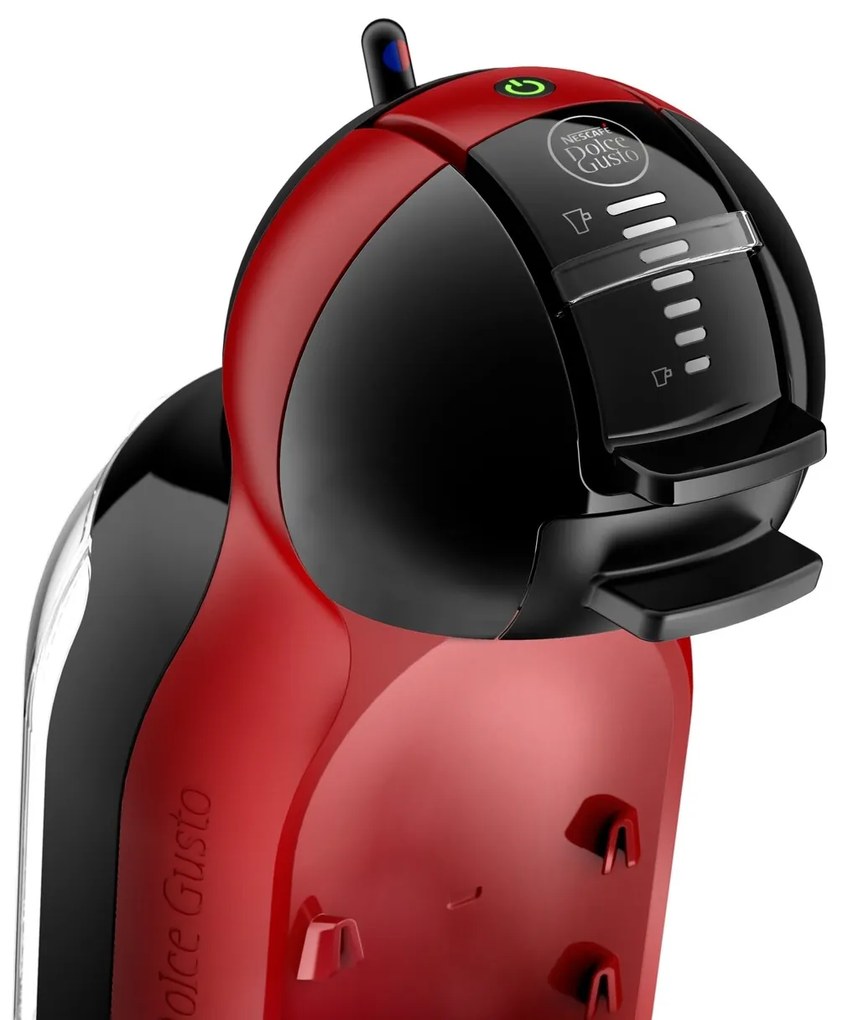 Krups Kávéfőző, Dolce Gusto Mini Me, 1500 W, 15 bár, 0.8 L tároló űrtartalma, piros, fekete