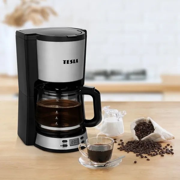 TESLA Electronics CoffeeMaster - Csöpögtetős kávégép 1000W/230V