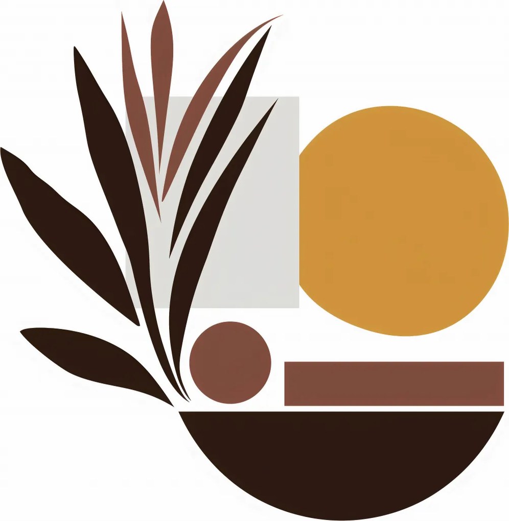 Poszter 86,4x56,8cm Növények stílusa