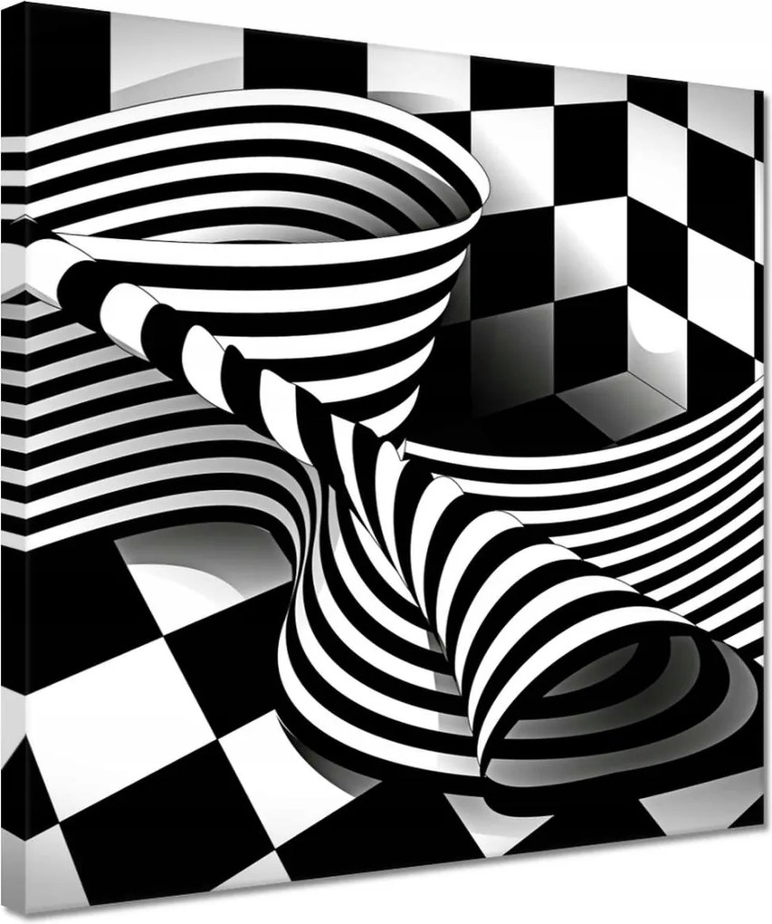 Festmények 30x30 Absztrakt Geometria