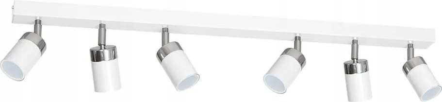 Hat reflektor fehér díszlécen, Joker ipari lámpa stúdióba