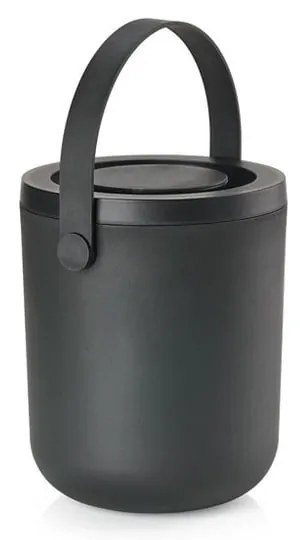 Bio fekete konyhai biohulladék tároló, 3 l - Zone