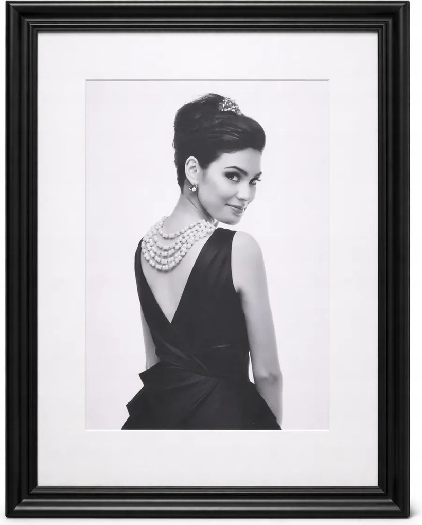 Képkeret Fekete Erős Keret 30x40 Függőleges Vízszintes