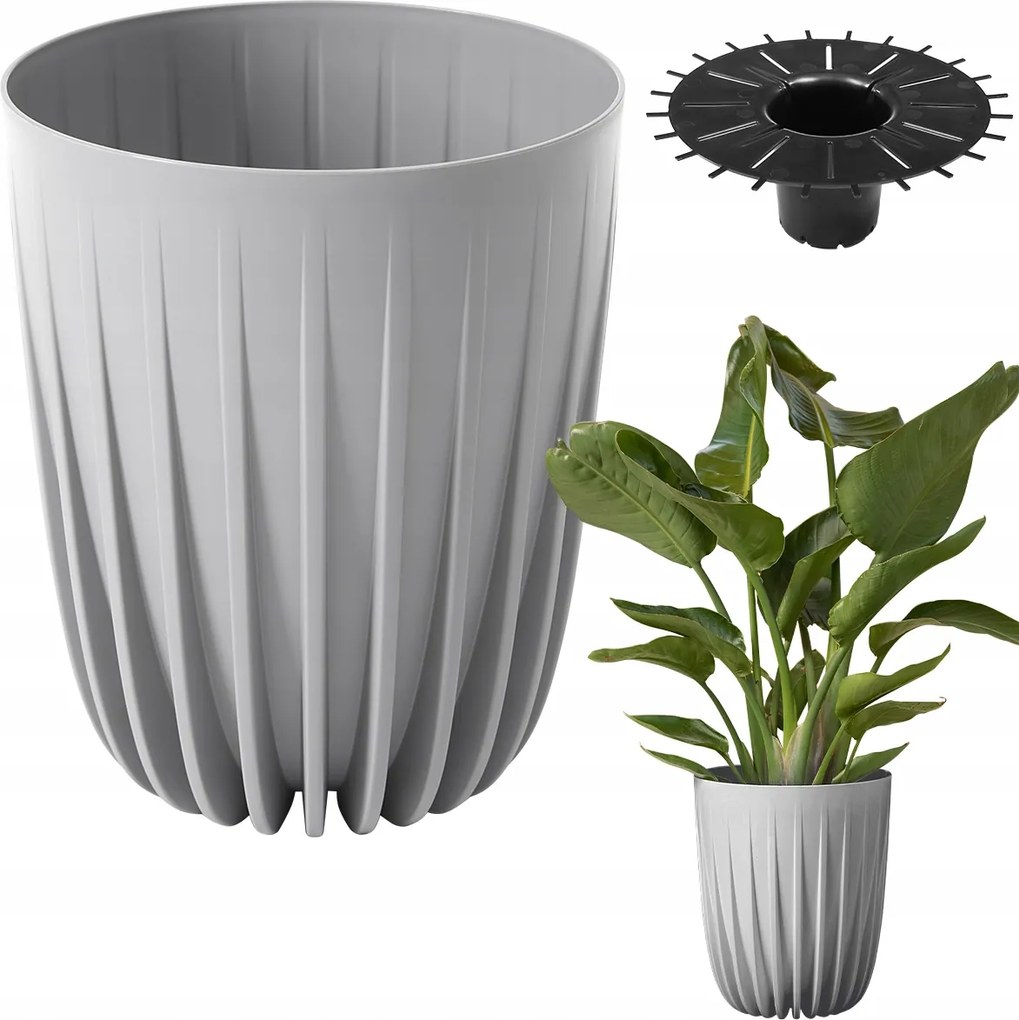 Virágtartó Tál Külső És Belső Nagy Mira 25cm x 29,7cm