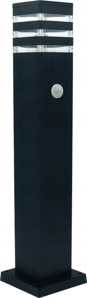 Kerti lámpa talajoszlop mozgásérzékelővel Sagita kapu kocsibeálló kerítés