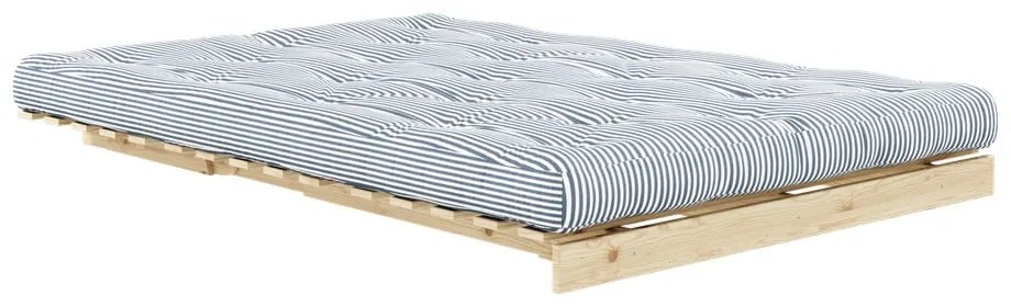 Fehér/világoskék kanapéágy 140 cm Roots - Karup Design