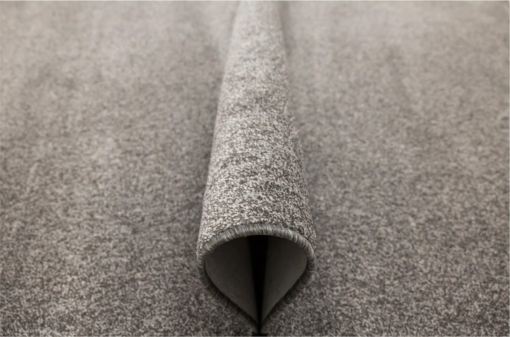 Szürke Szőnyeg Szobába Puha Filc Sima Melange Eternity 200x300 cm