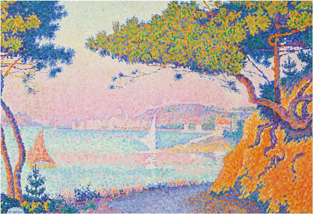 Fotótapéta Flizelin Dekoratív tapéta Színes tájkép 152x104 Ragasztó