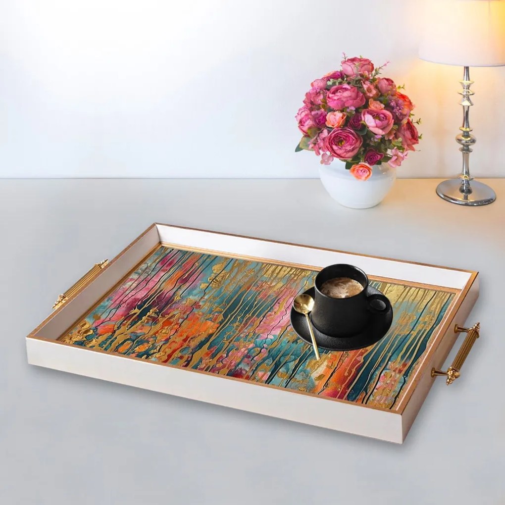 Üveg tálca, 38×24 cm – TPB9769