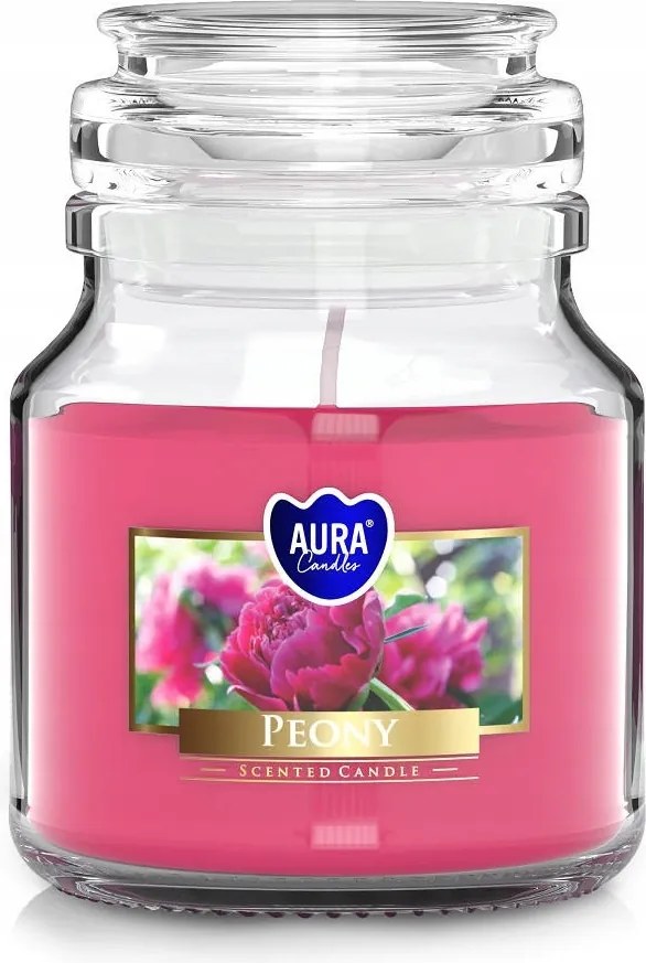 Bispol Illatgyertya üvegben Bazsarózsa