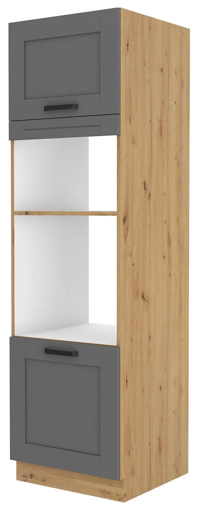 Élelmiszer szekrény Lucid 60 DPM 210 2F (artisan tölgy + dustgrey). 1045615