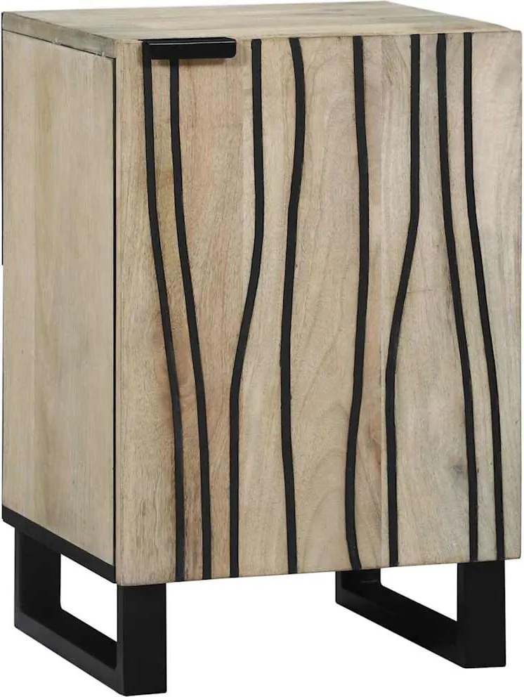 Fürdőszoba bútor szett fiókkal 4 pcs Walnut barna Faanyag