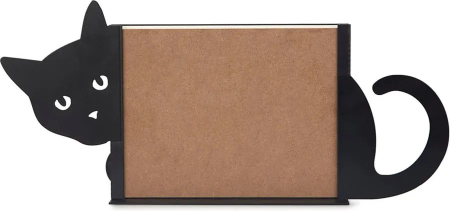 Fekete fém álló képkeret 36x16 cm Hidden Cat – Balvi