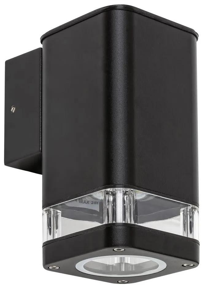 Rabalux Rabalux - Kültéri fali lámpa 1xGU10/25W/230V IP44 fekete RL7955