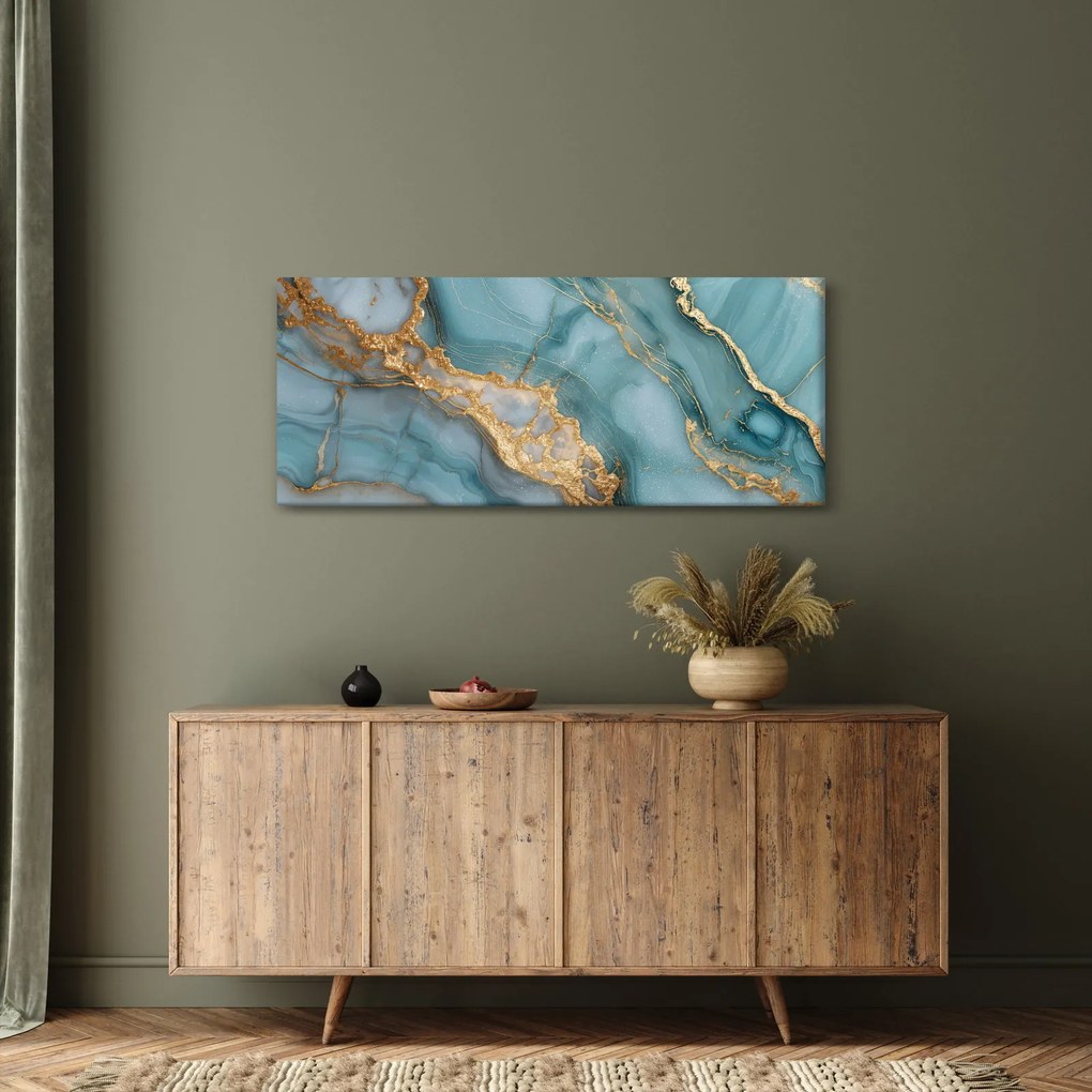 Kép - Türkiz márvány (120x50 cm)