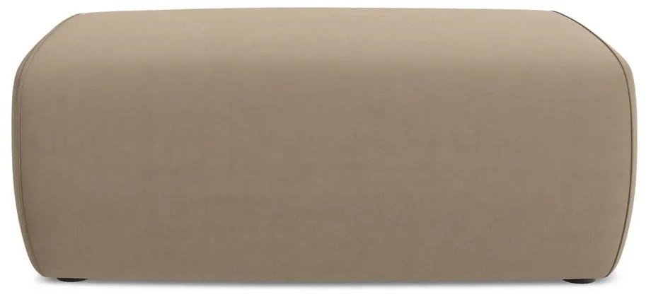 Világosbarna bársony lábtartó Kapua – Makamii