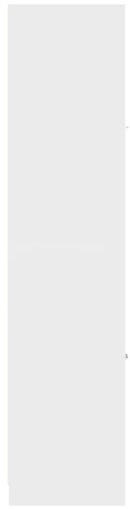 fehér patikusszekrény 30 x 41 x 174,5 cm rétegelt fából