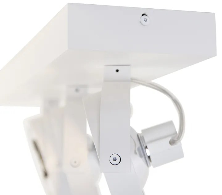 Design reflektor lámpa fehér állítható 3-lámpás - Go