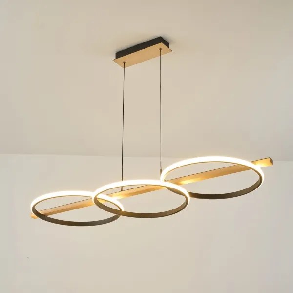 Zuma Line MD3913-3-3BWLT - ALMERIA LED 35W 230V függeszték kábellel