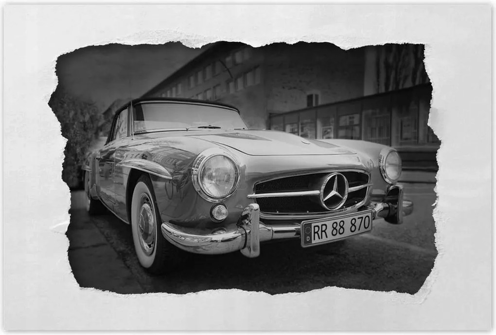 Poszterek 90x60 Mercedes Szárnyas autó