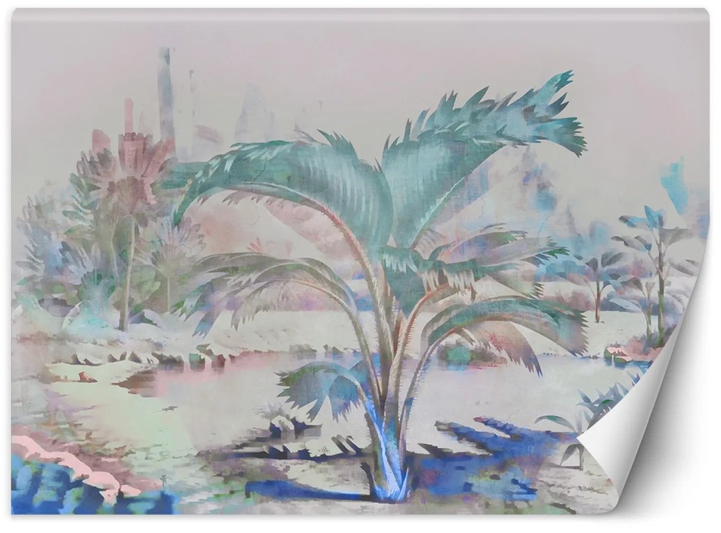 Gario Fotótapéta Pasztell trópusi fa - Andrea Haase Anyag: Vlies, Méret: 400 x 280 cm