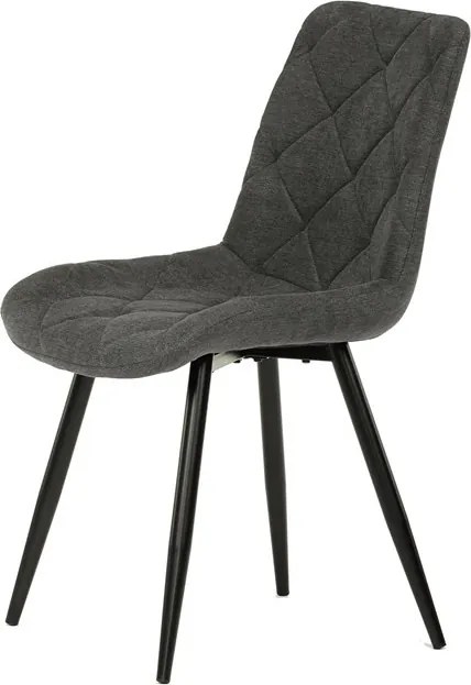 Étkezőszék, szürke, szövet, CT-382 GREY2