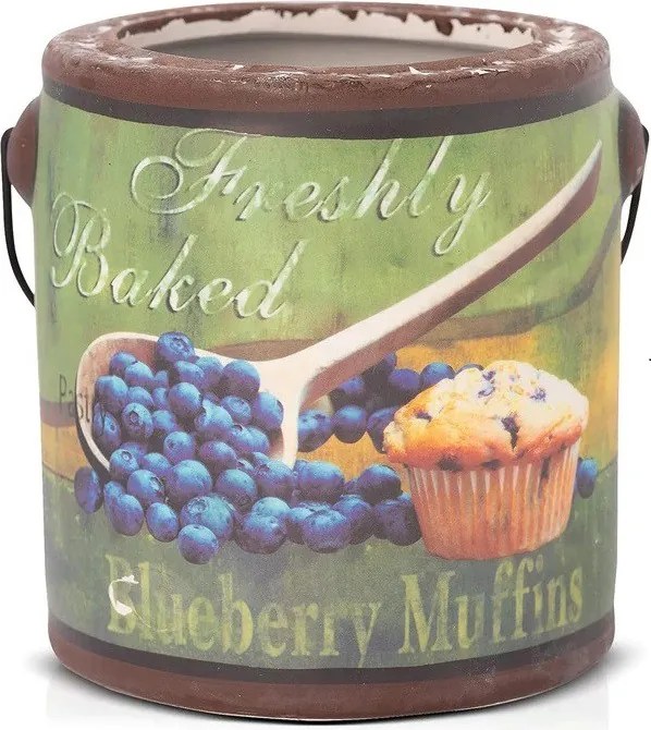 Nagy Blueberry Muffins gyertya Farm Fresh Cheerful Candle