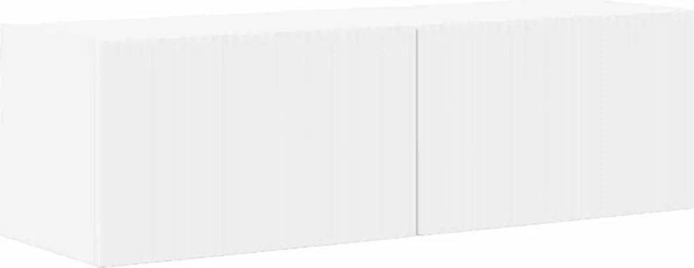 vidaXL TV Fali Szekrény Fehér 98 x 31 x 29,5 cm Faanyag