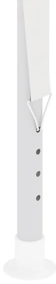 fehér rendezvénysátor oldalfalakkal 2 x 2 m 90 g/m²