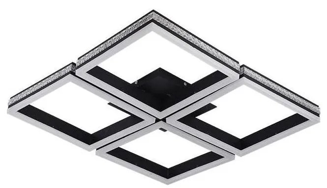 LED dimmelhető felületre szerelt csillár LED/215W/230V 3000-6500K + távirányító