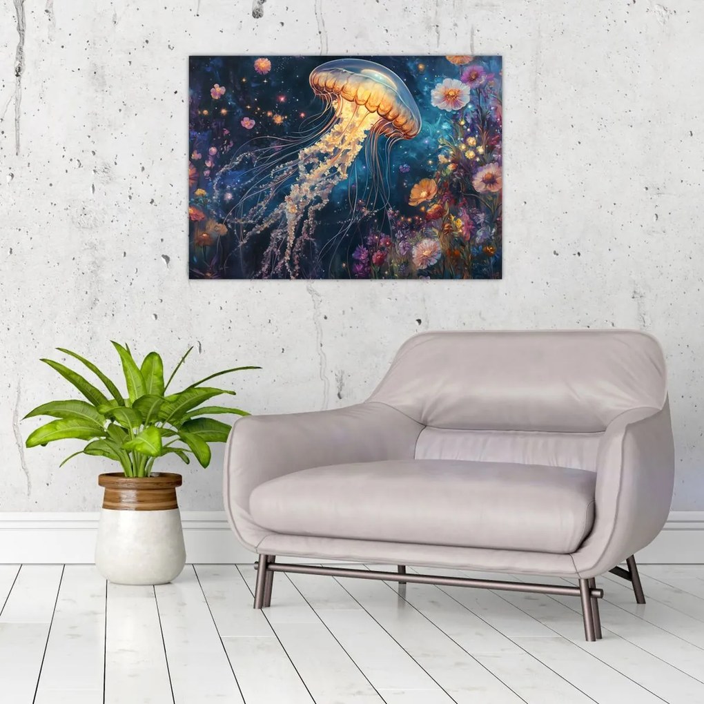 Kép - Varázslatos medúza (70x50 cm)