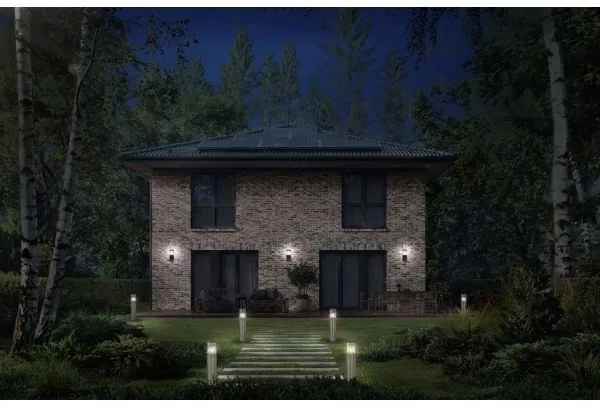 Ledvance - Kültéri fali lámpa EBRO 1xE27/20W/230V IP44