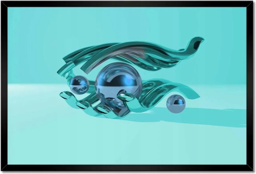 Poszterek keretben 60x40 Színes grafika