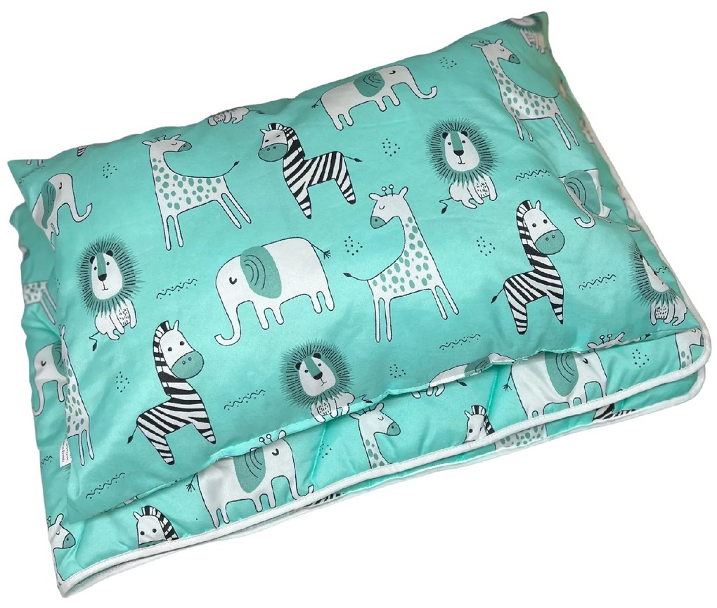 Gyermek antiallergiás szett DeLuxe 90x135 cm - ZOO Méret paplan - párna: 90x135 cm