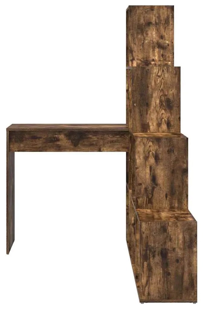 Sarokíróasztal Füstölt tölgy 101,5 x 149,5 x 149,5 cm Faanyag