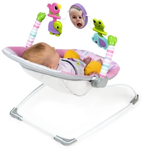 Bright Starts - Baba vibrációs ringató PINK PARADISE 1xLR14