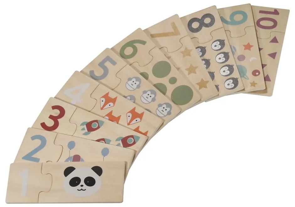 Fa gyerek puzzle (részek száma 20) Numbers – Kindsgut