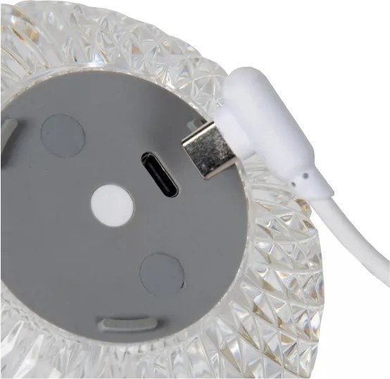 Lucide 13599/02/60 - CINTRA dimmelhető, újratölthető asztali LED-lámpa LED/2W/3,7V 4000 mAh