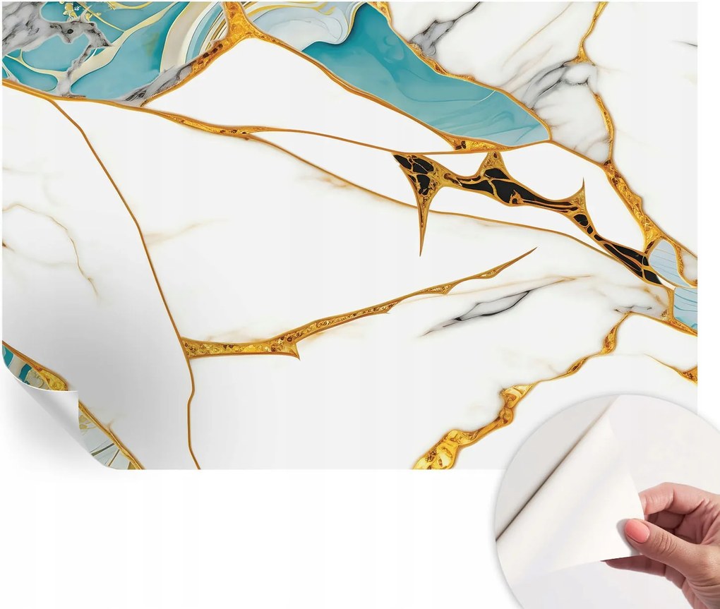 Dekoratív öntapadós fotótapéta Hálószobába Elegancia márvány 104x70